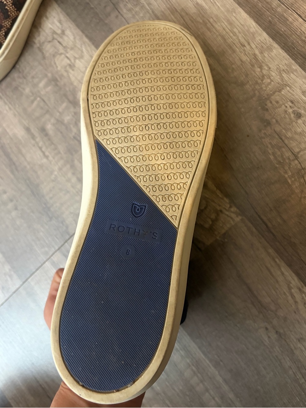 ROTHY'S The Chelsea Wildcat High Top Sneakers 8 - Picture 6 of 6